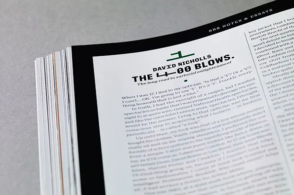 Graphic Design: Esquire's creative director on The Big Black Book